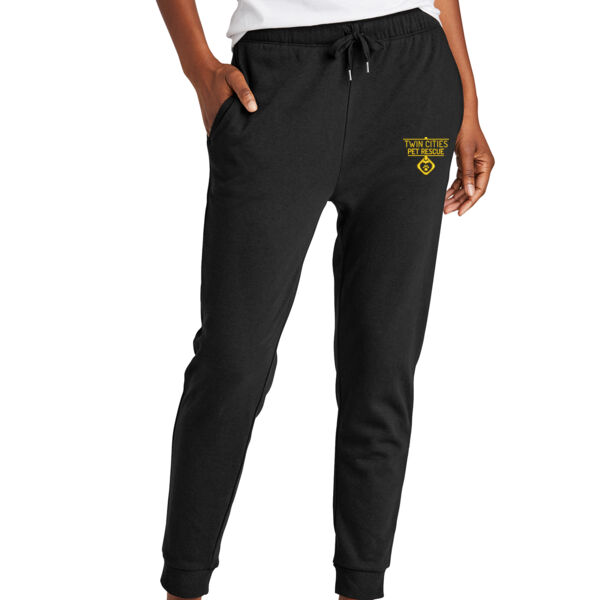 District Women's Perfect Tri Fleece Jogger - Embroidered Logo Thumbnail
