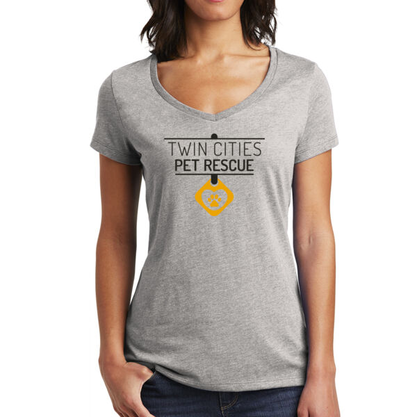 District Women's Very Important Tee V-Neck - Printed Logos Thumbnail